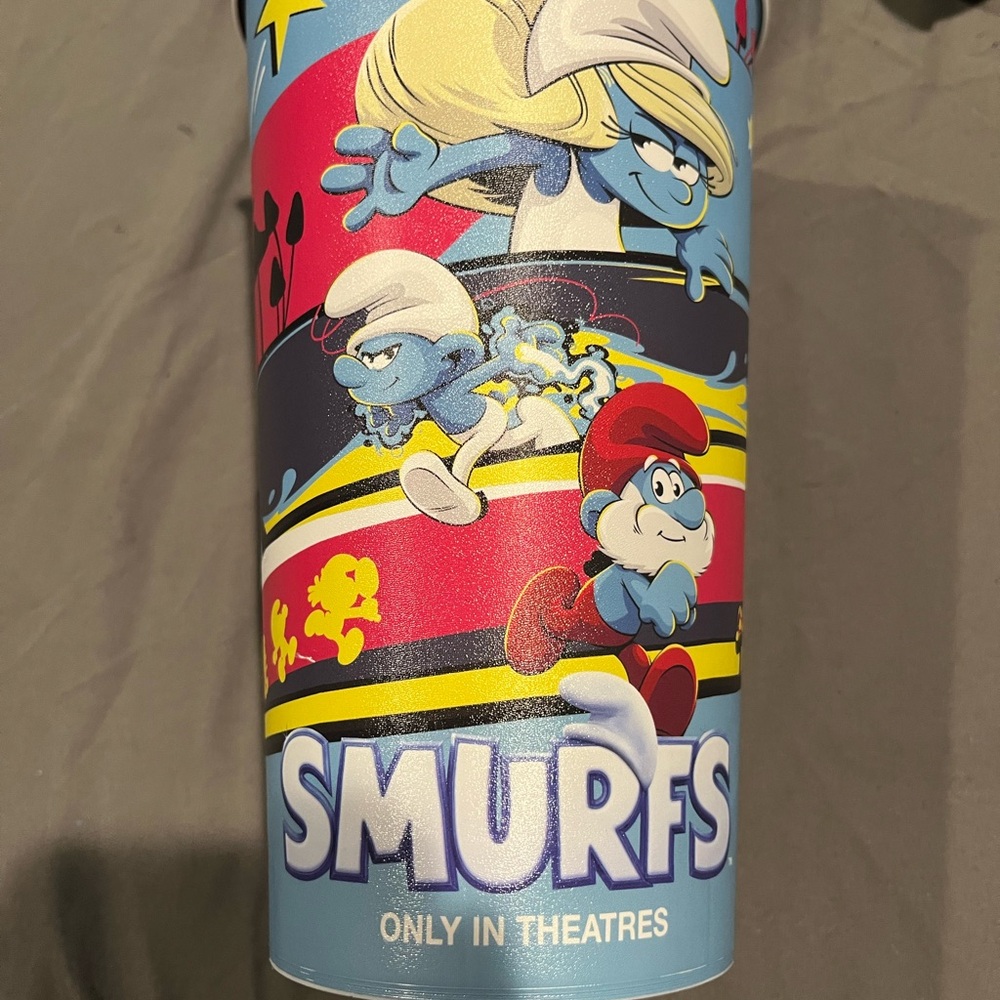 Smurfs Themed Tumbler